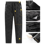 Pantalon rembourré et imperméable pour homme