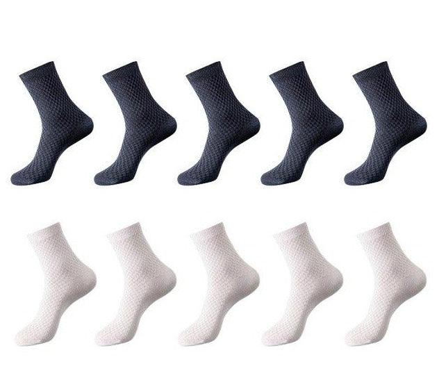 5 Gris + 5  Bleu foncé