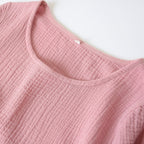 Chemise de nuit en gaze de coton