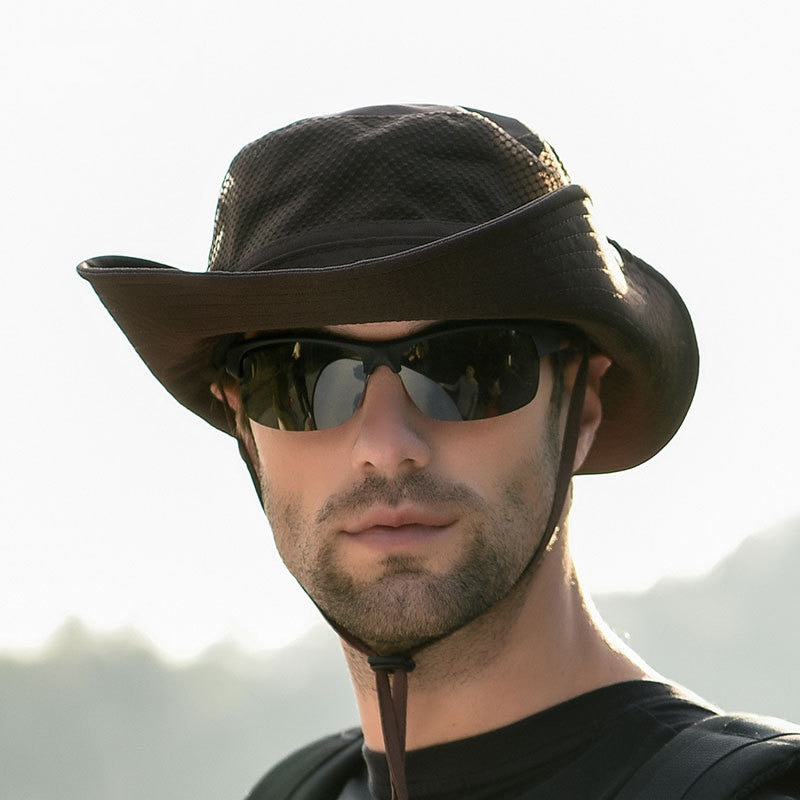 Chapeau anti-uv pliable pour hommes