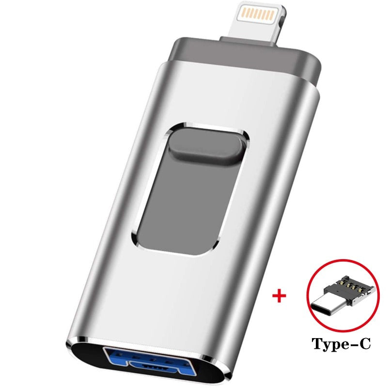 4-in-1 Smartphone USB Flash Drive