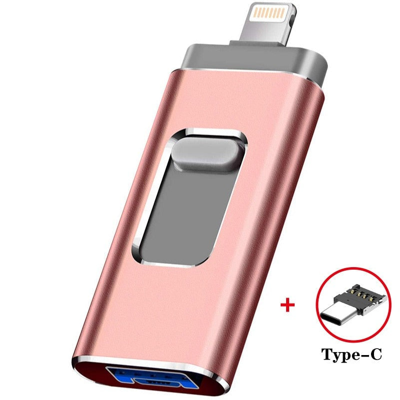 4-in-1 Smartphone USB Flash Drive