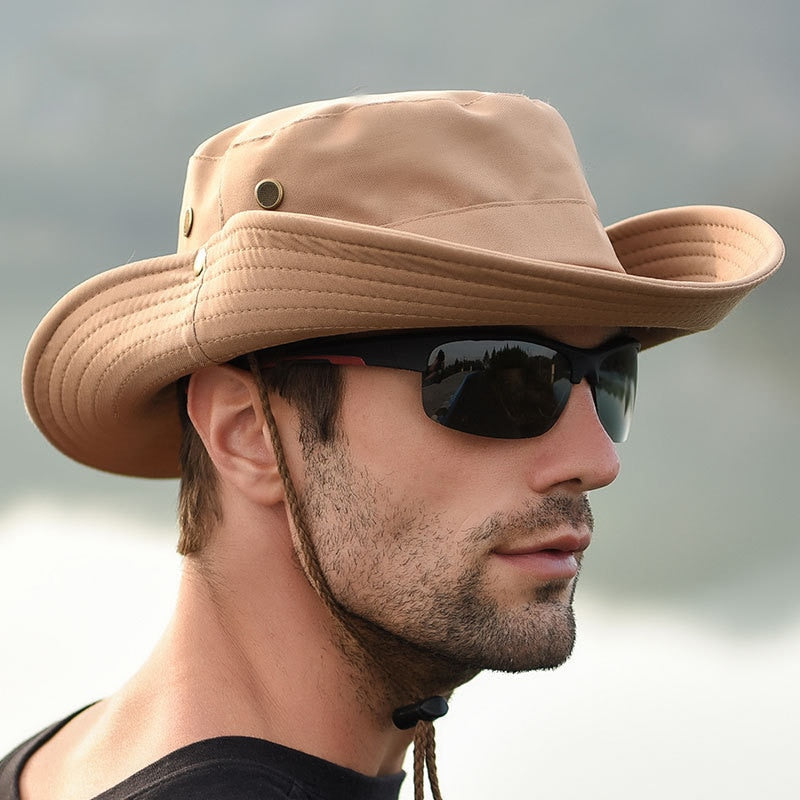 Chapeau anti-uv pliable pour hommes