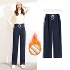Pantalon ample pour femme doublure polaire