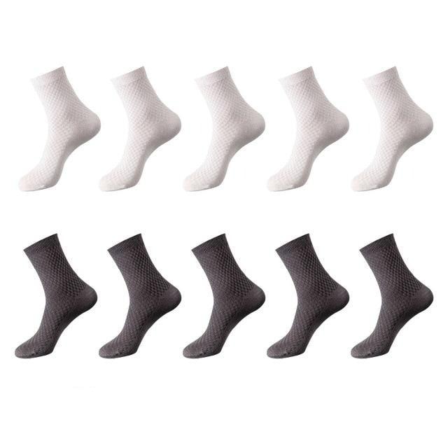 5 Gris foncé + 5 Blanc