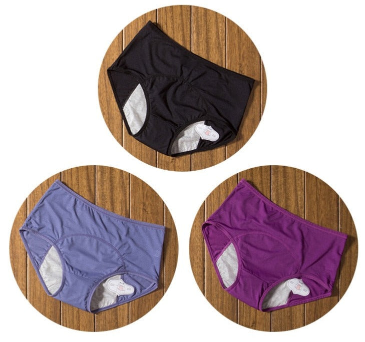 Pack of 3 Leak-Proof Underwear