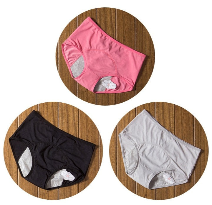 Pack of 3 Leak-Proof Underwear