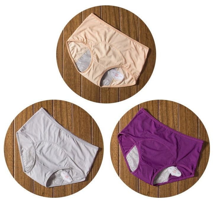 Pack of 3 Leak-Proof Underwear