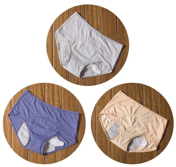 Pack of 3 Leak-Proof Underwear