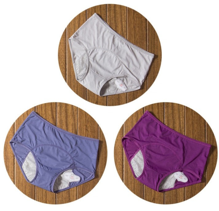 Pack of 3 Leak-Proof Underwear