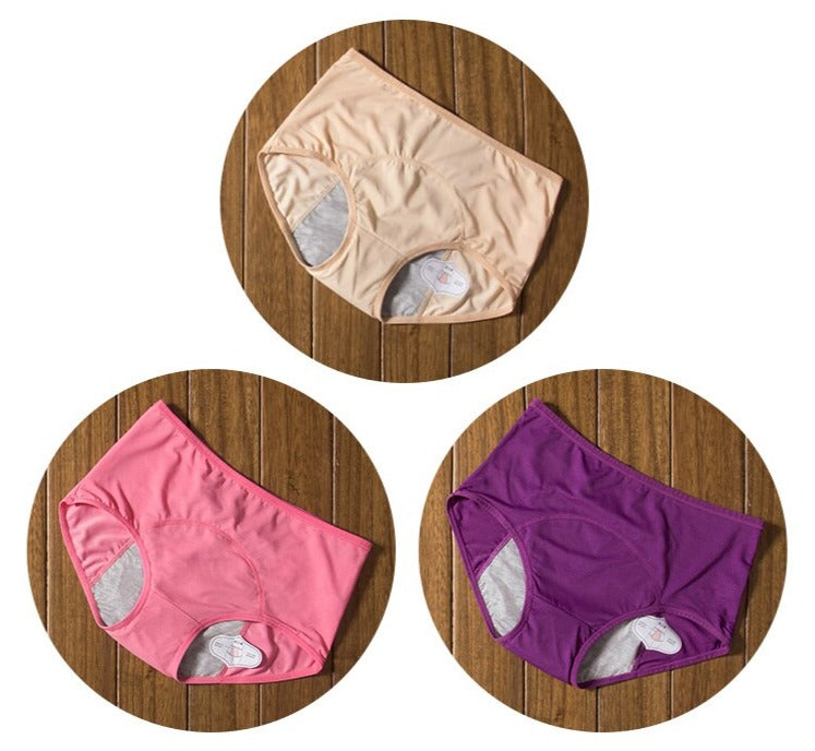 Pack of 3 Leak-Proof Underwear