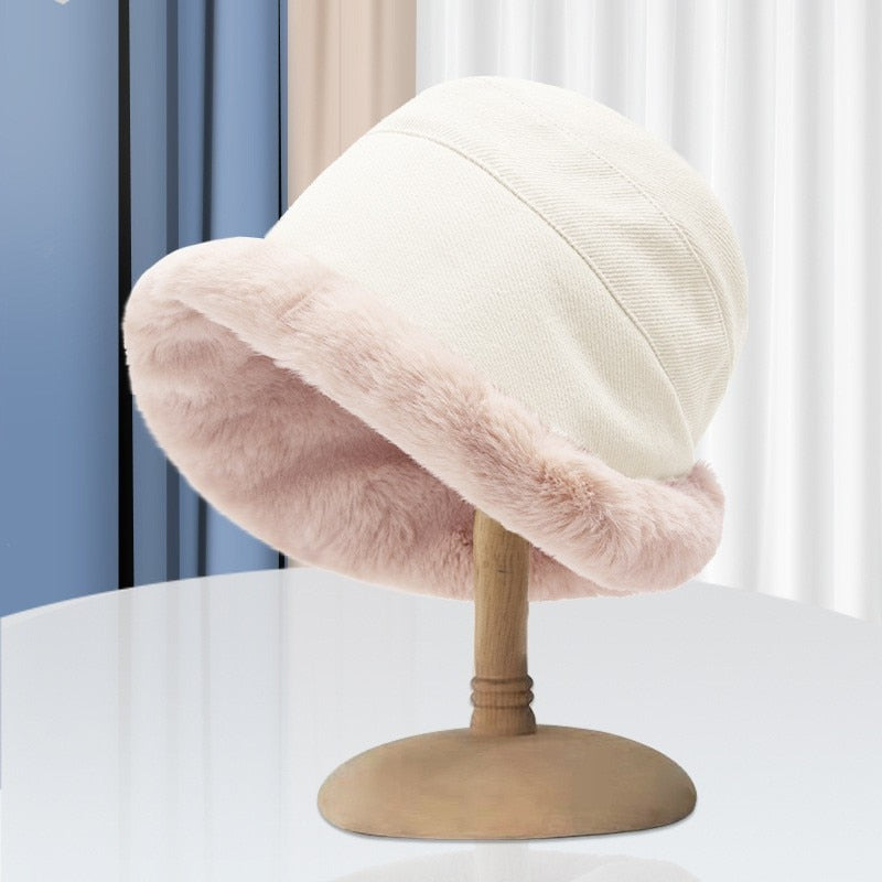 Chapeau d'hiver avec doublure polaire