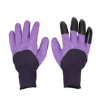 Gardening gloves with claws