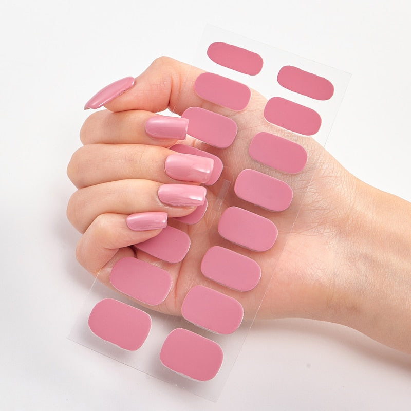 Nail Patchs : Set de vernis autocollants 1 ACHETÉ = 1 OFFERT