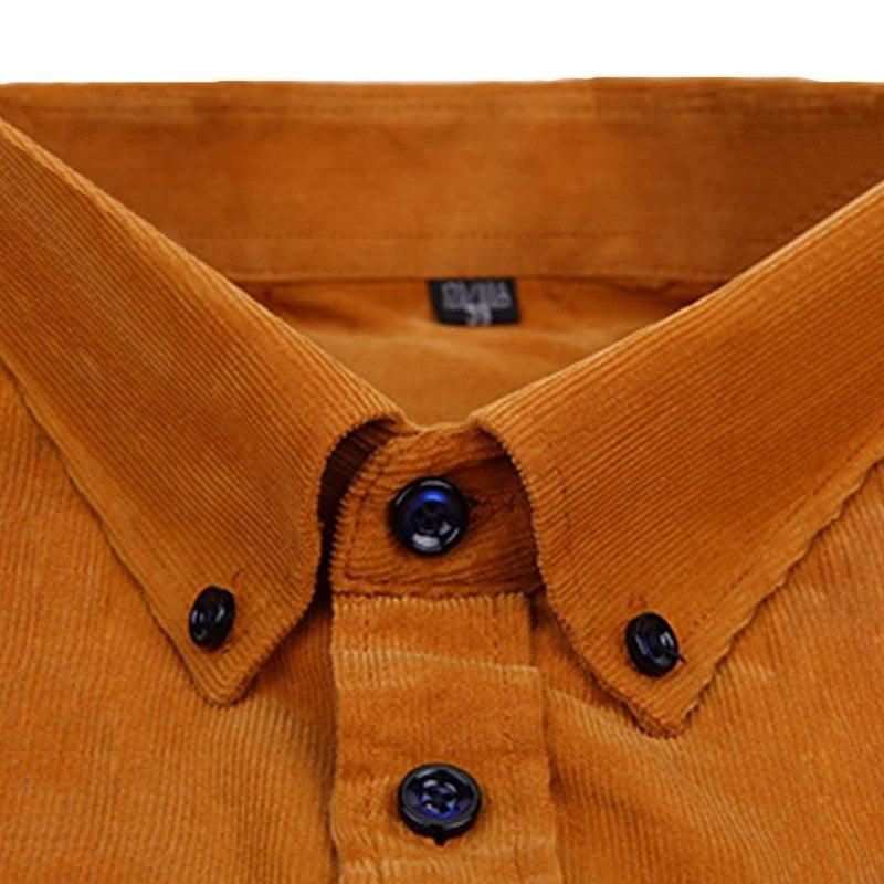Chemise en velours côtelé - Homme