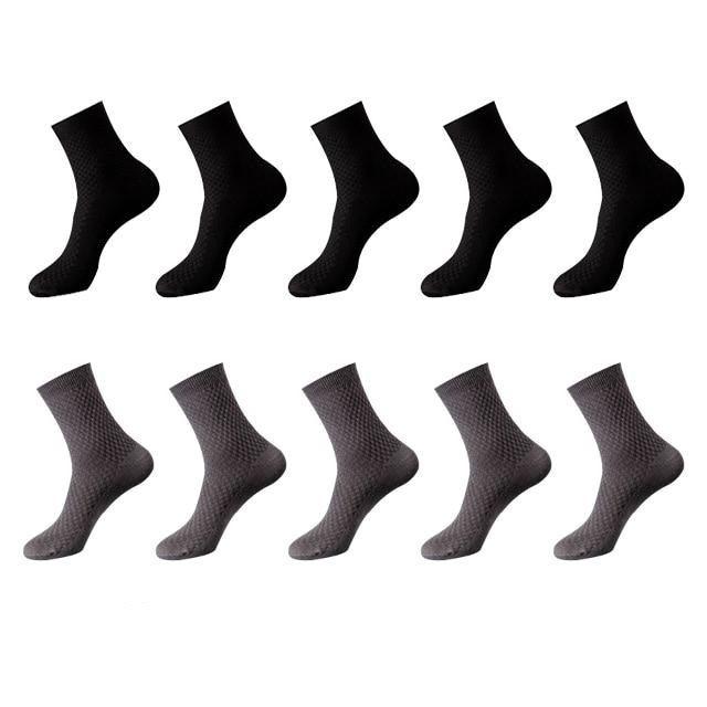 5 Noir + 5 Gris foncé