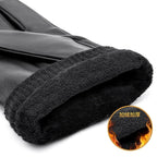 Gants en cuir véritable