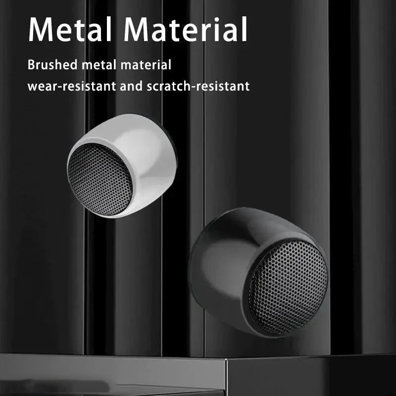 Mini enceinte Bluetooth M1 en métal — son stéréo surround, USB