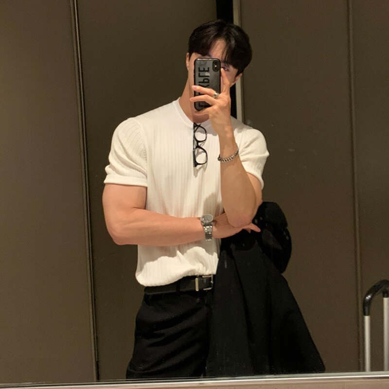 Polo côtelé rayé pour Homme - Collection 2023