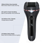 Lime à Pieds Électrique Rechargeable USB IPX4 — Écran Digital, 3 Vitesses, Cors & Callosités