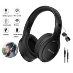 Casque audio Bluetooth 5.1 à Réduction de bruit - SUPER BASSES