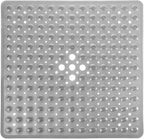 Tapis de Douche Antidérapant 53×53 cm – Ventouses et Trous de Drainage