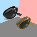 Lunettes de Soleil Femme Cat Eye – Design Pliable et Élégant