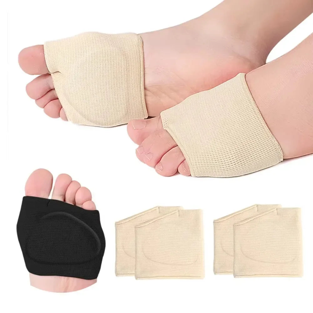 Paire de Coussinets métatarsiens en gel doux — soulagement douleur