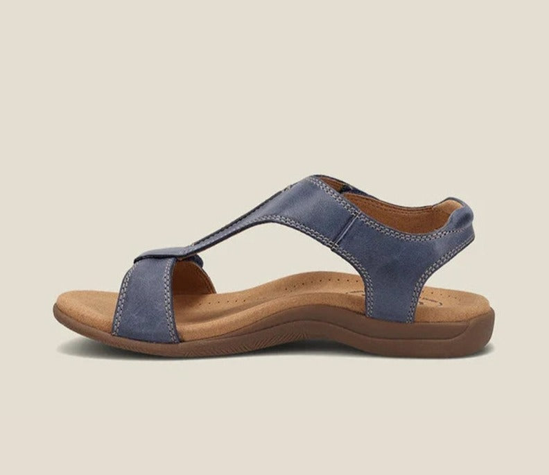 Orthopedic summer sandals for arch support