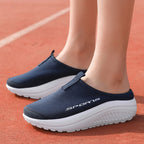 Mules Baskets Femme à Semelle Épaisse – Légères, Confortables et Respirantes pour la Marche