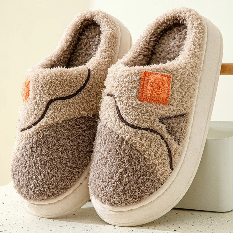 Pantoufles d'hiver en fourrure Fulffy