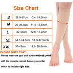 Manchons de Compression Médical pour Mollets - Traitement Varices)