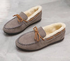 Mocasines de invierno para mujer con interior polar