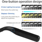 Lampe de lecture USB rechargeable mains libres — LED puissante