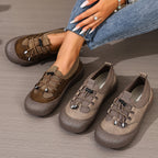 Baskets Slip-On à Lacets Élastiques & Semelles Antidérapantes