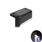 4x Solar LED Stair and Fence Lights