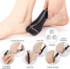 Lime à Pieds Électrique Rechargeable USB IPX4 — Écran Digital, 3 Vitesses, Cors & Callosités