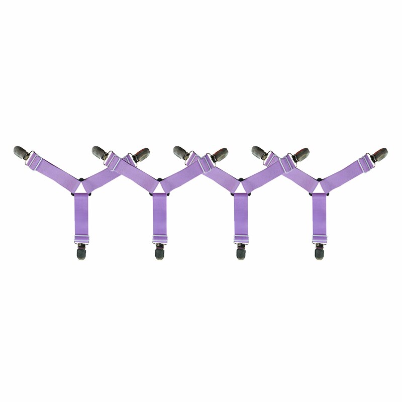 Lot de 4 Attaches Anti Glisse Drap de Dessous