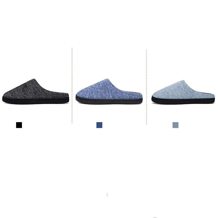 Pantoufles de maison antidérapantes et confortables - Mixte