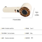 Ventilateur Portatif Double Usage Bureau & Main