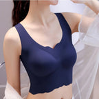 Brassière Sans Couture Sans Armatures Femme – Soutien-Gorge Invisible, Respirant et Confort Push-Up du S au 6XL