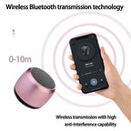 Mini enceinte Bluetooth M1 en métal — son stéréo surround, USB