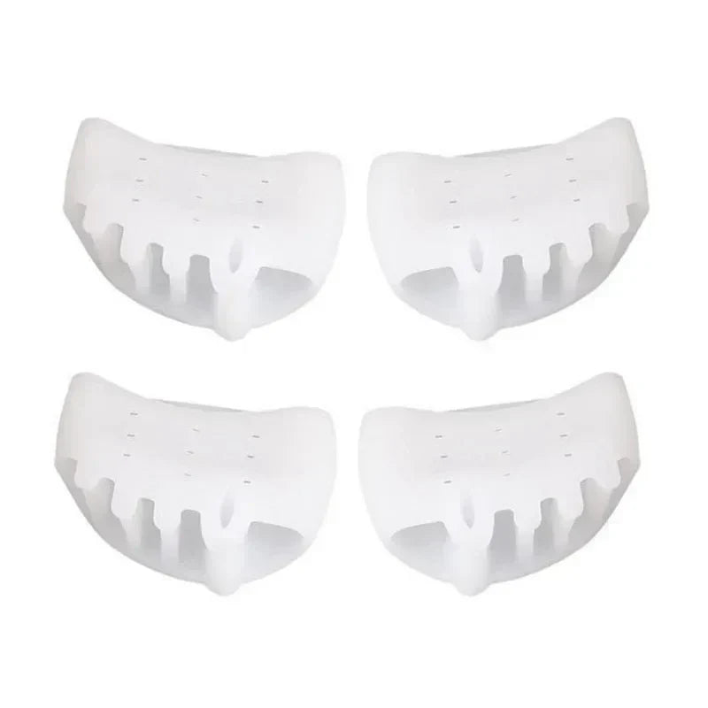 4x Coussinets en Silicone pour l'avant-pied - Alignement des orteils