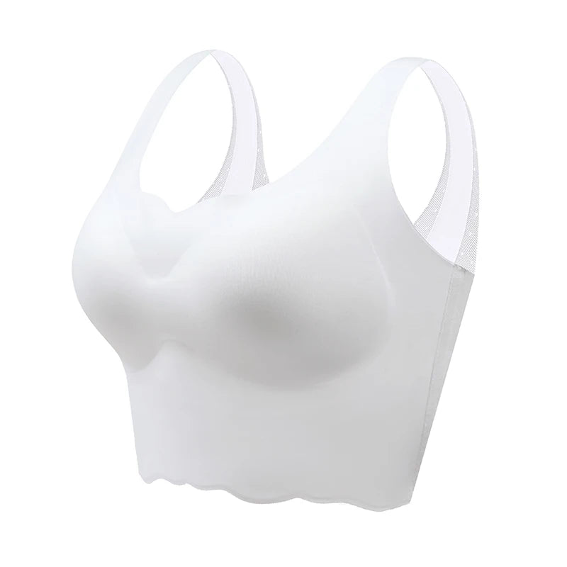 Brassière Sans Couture Sans Armatures Femme – Soutien-Gorge Invisible, Respirant et Confort Push-Up du S au 6XL