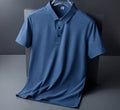 Polo en soie glacée pour homme Quick Dry