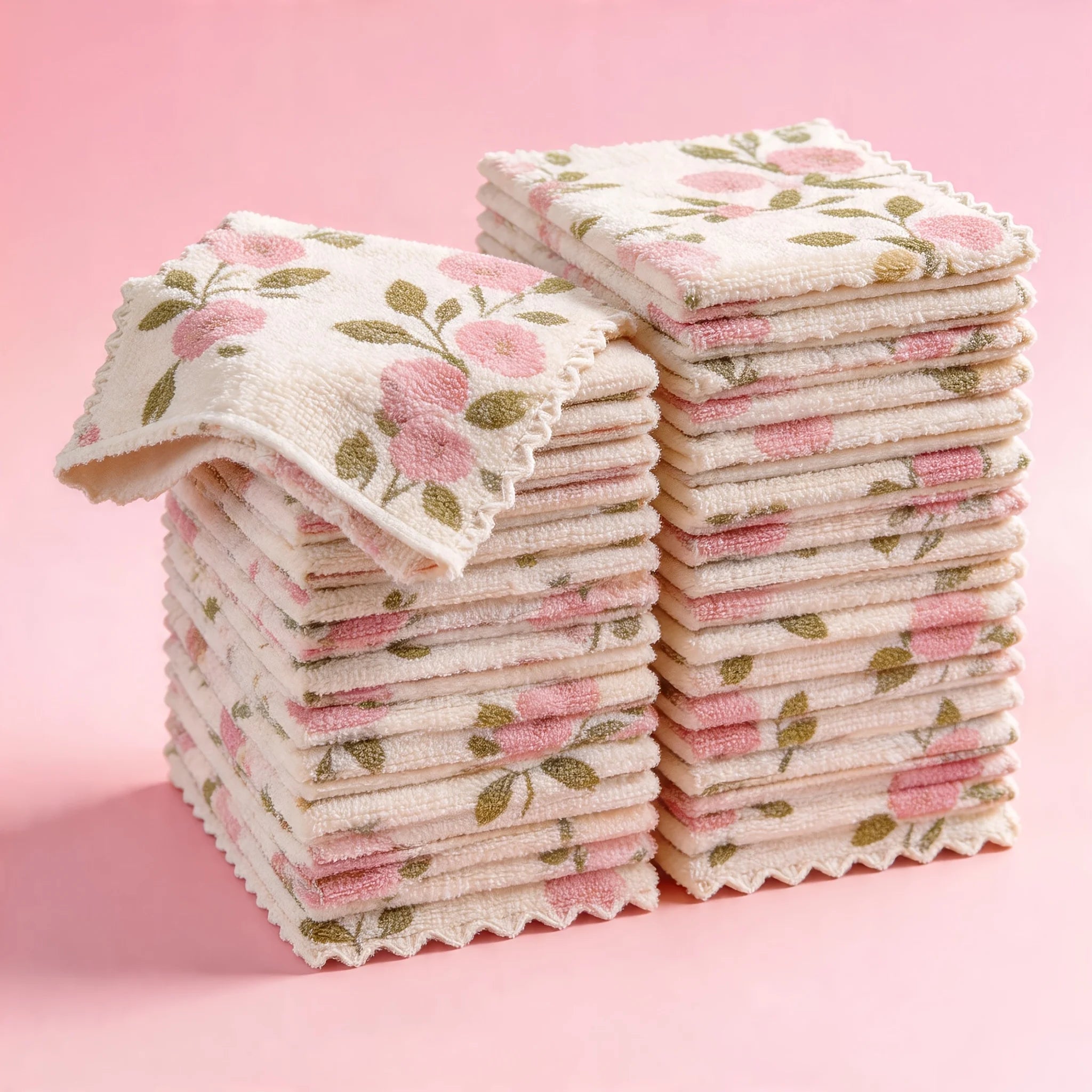 Lot de 15 Chiffons Microfibres de Nettoyage – Super Absorbants, Séchage Rapide & Réutilisables pour Maison, Vitres, Voitures...