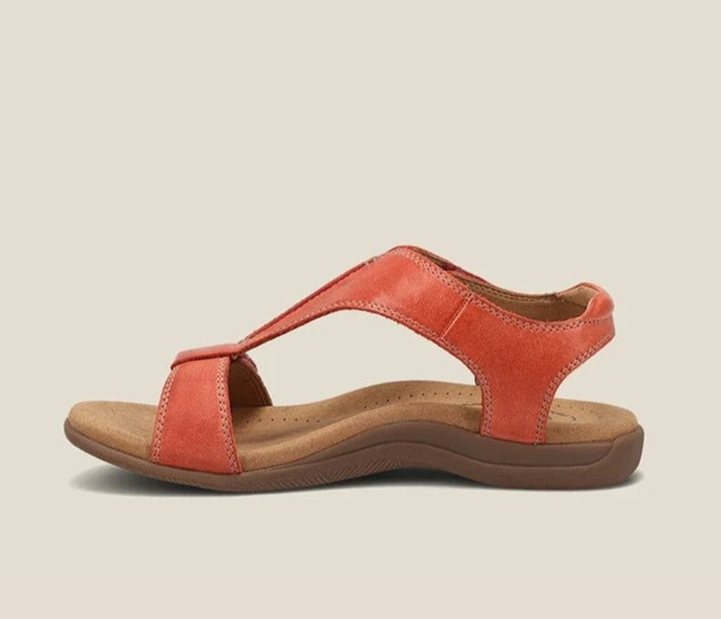 Orthopedic summer sandals for arch support