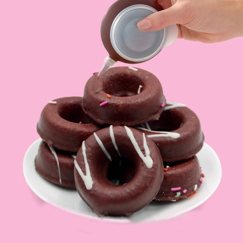 Kit de Décoration Pâtisserie en Silicone avec 4 Douilles – Poche à Douille Réutilisable pour Gâteaux, Cupcakes, Macarons & Glaçage