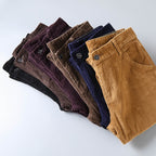 Pantalon en velours côtelé épais pour homme