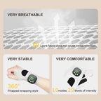 Masseur Électrique de Poignet EMS Sans Fil Ambidextre – 10 Modes de Massage & 29 Intensités